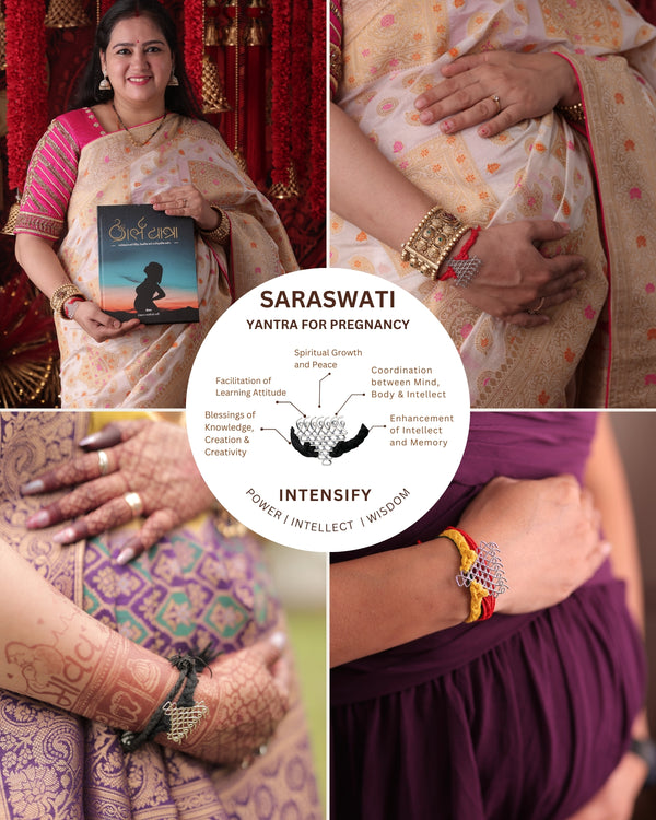 Garbhyatra | Garbhahar | Silver Saraswati Yantra | Hanuman Chalisa Highest selling Therapy For Pregnancy- Hindi