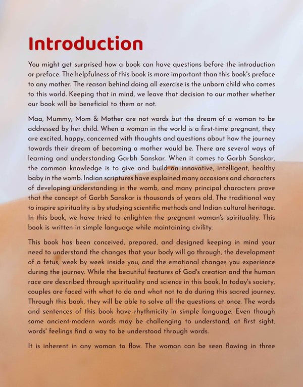 Introduction  of Garbhyatra 