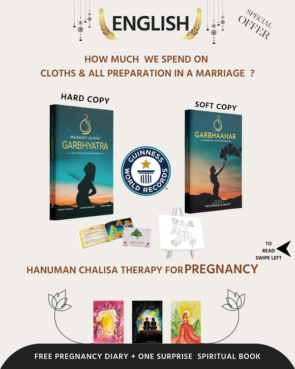 Garbhyatra+ Garbhahar(English) + Hanuman Chalisa Therapy For Pregnancy + Free Positivity