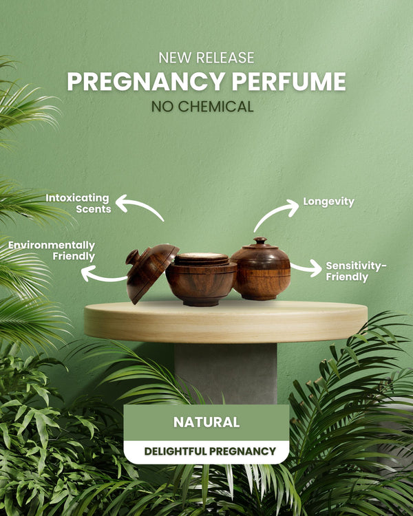 Pregnancy Natural Solid Perfume - Three Fragrance for Three Delightful Trimesters